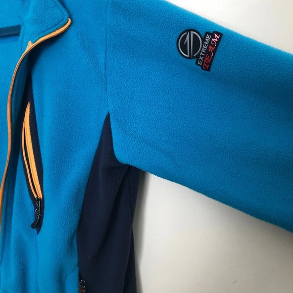 Extreme Team Blue & Yellow Zip Up Fleece - Picture 6 of 12